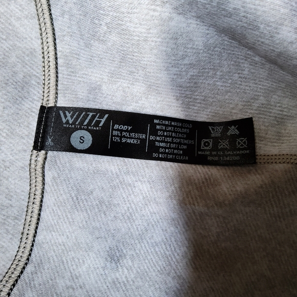 Wear It To Heart Reversible High Waist Leggings Green Tie Dye Size S NWT - Picture 8 of 10